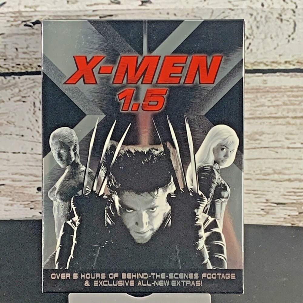 X-Men (DVD, 2003, 2-Disc Set, X-Men Collectors Edition) Patrick Stewart